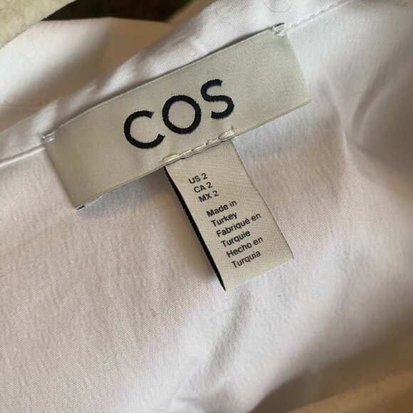 COS smocked short sleeve shirt - Picture 4 of 4